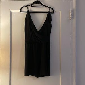 Amanda Uprichard black silk dress